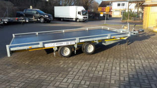 Autotrailer Hochlader 4,00 x 1,98